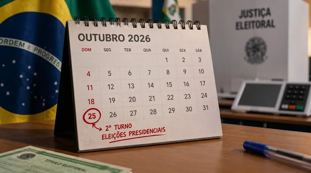 Segundo turno das Eleições 2026: quando é, horário e tudo o que você precisa saber