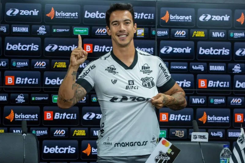 Diogo Rigonato é apresentado no Ceará: "de queixo caído com projeto e a torcida"