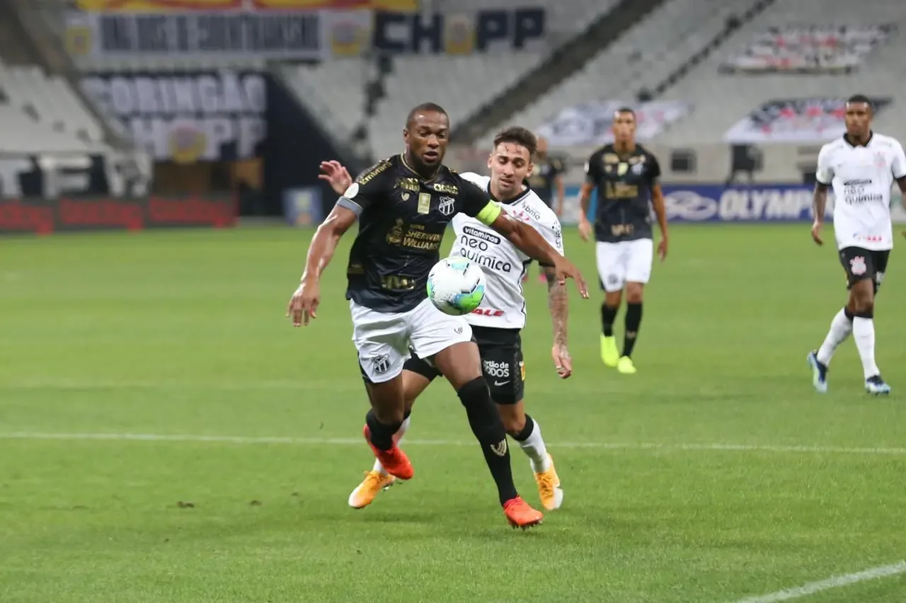 AO VIVO: acompanhe jogo entre Ceará x Corinthians pelo Brasileirão