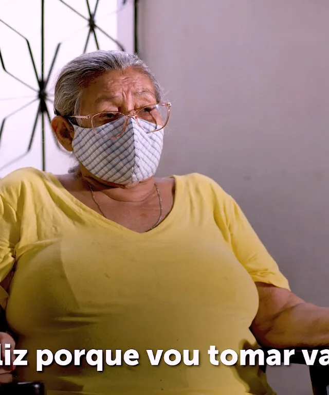Vídeo: parceria leva idosos para a vacinação contra a covid-19