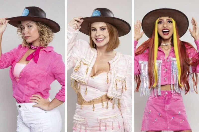 A Fazenda 14: Bárbara, Deborah e Ruivinha de Marte participam da Prova do Fazendeiro