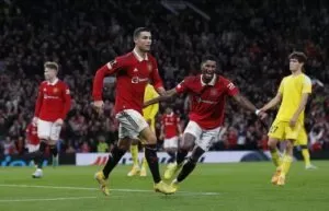 CR7 vive momento delicado no Manchester United e na seleção. A Copa do Catar pode ser uma boa oportunidade para o camisa 7 dar a volta por cima na temporada - Reuters/Craig Brough/Direitos Reservados