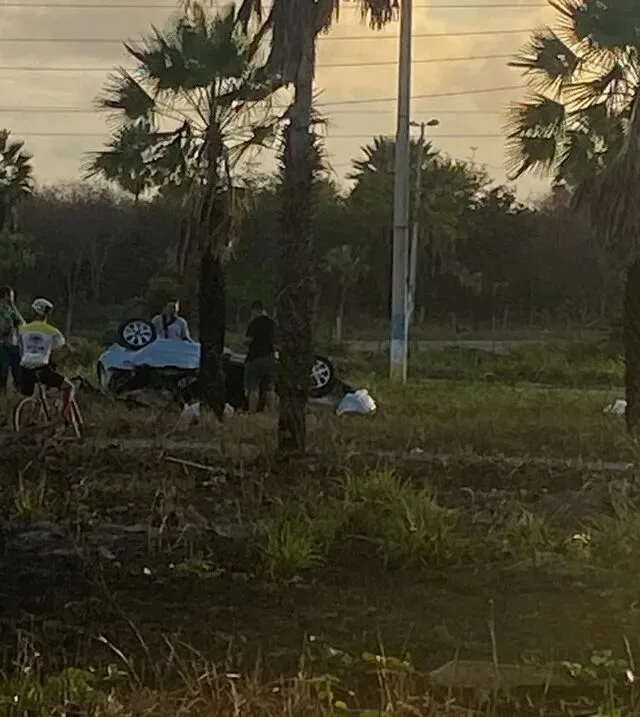 Homem morre após capotar carro em Pacatuba