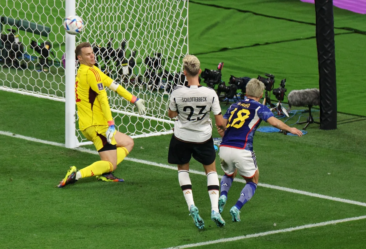 Reservas decidem e Japão supera Alemanha por 2 a 1 na estreia da Copa