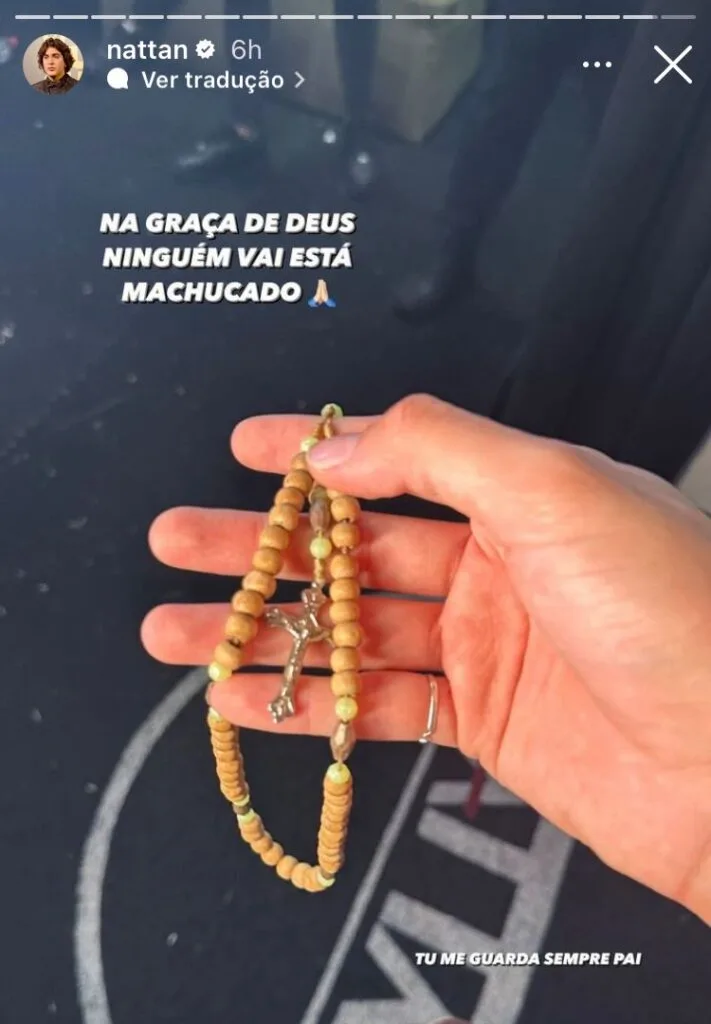 Show de Nattan é marcado por tiroteio antes do cantor subir ao palco