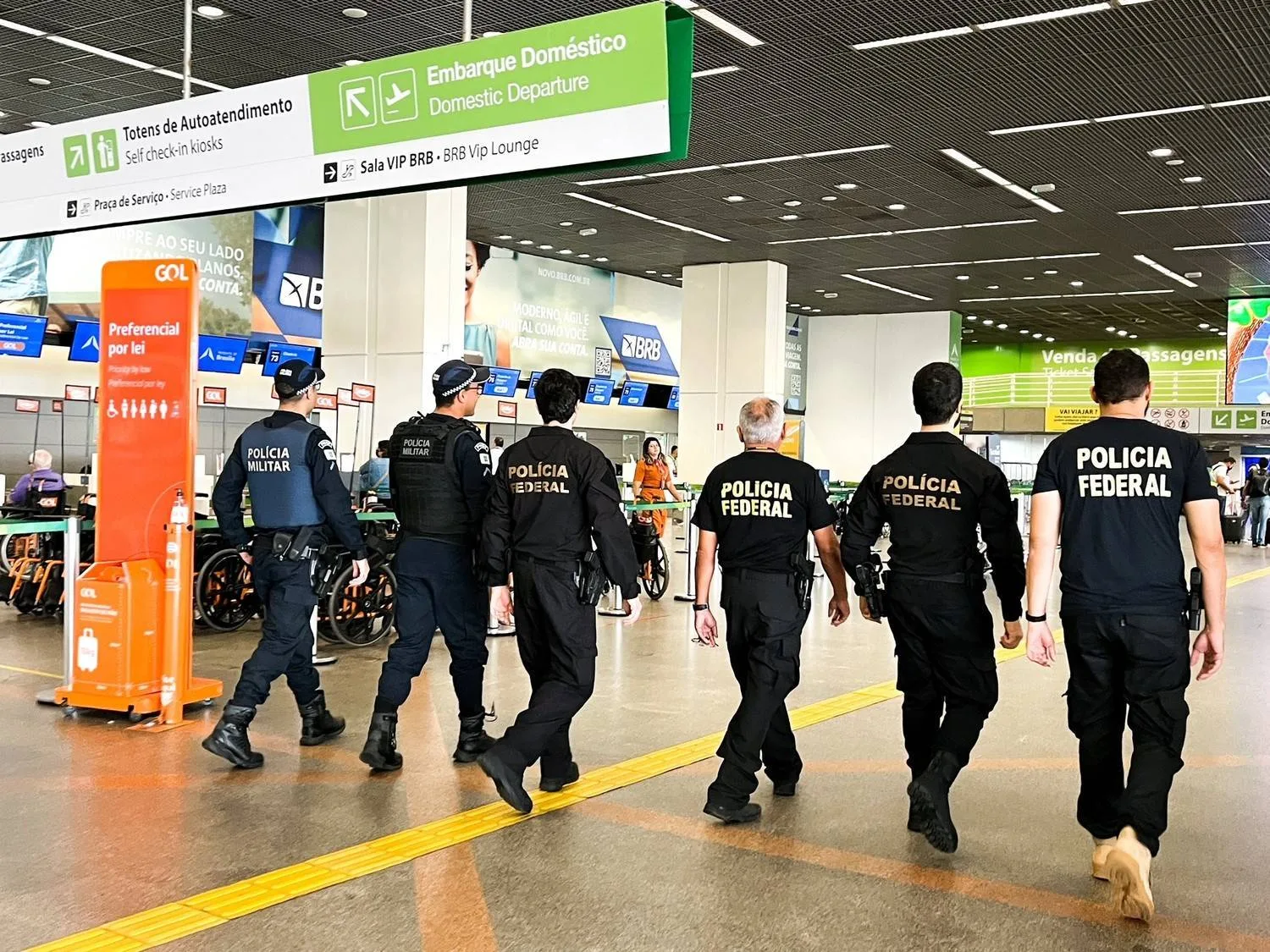 Aeroporto de Brasília terá reforço no policiamento para a posse de Lula