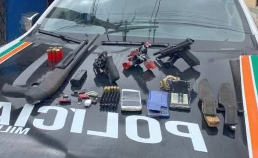Polícia Militar captura sete suspeitos e apreende cinco armas de fogo no Passaré