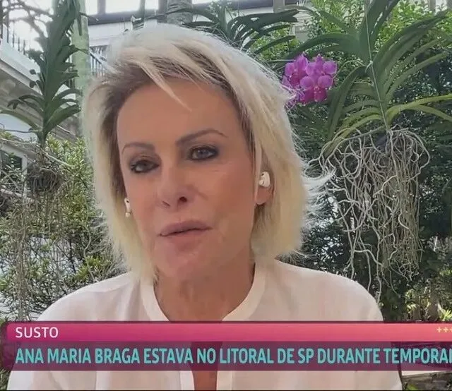 Ana Maria Braga deixa litoral paulista e revela diagnóstico de Covid-19 pela terceira vez