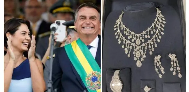 Ministro do TCU proíbe Bolsonaro de usar e vender joias trazidas da Arábia Saudita