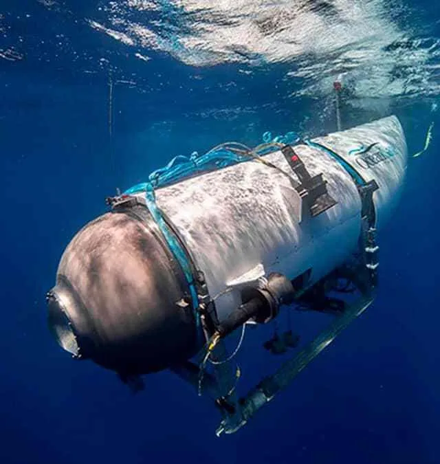 Destroços do submarino Titan são encontrados e levados para o Canadá