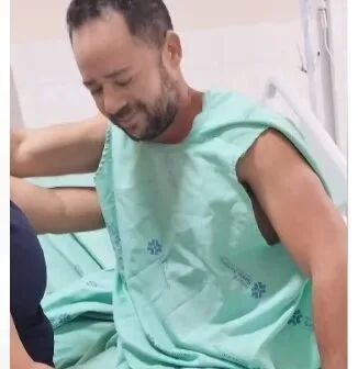 "Senti eu sendo quebrado ao meio", diz homem atingido por aparelho em academia no Ceará