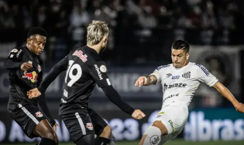 Santos x Bragantino ao vivo hoje, quinta-feira (19/10)