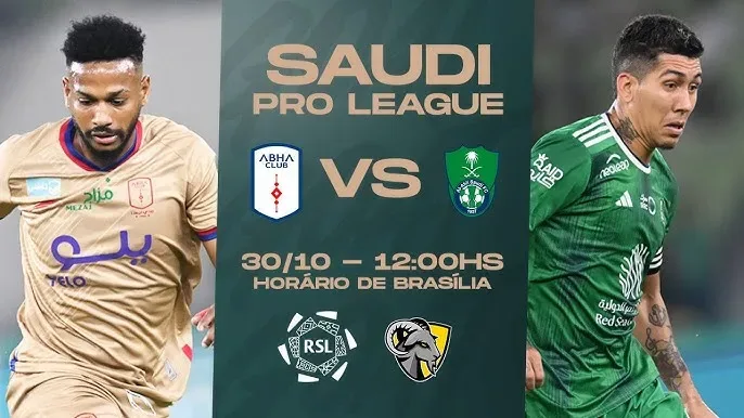 Abha x Al-Ahli: assista ao vivo ao jogo do dia, hoje (30/11)