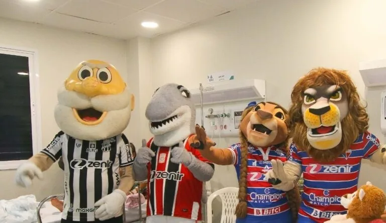 Clubes do futebol cearense realizam ação social na Cidade Mais Infância nesta sexta-feira (17)