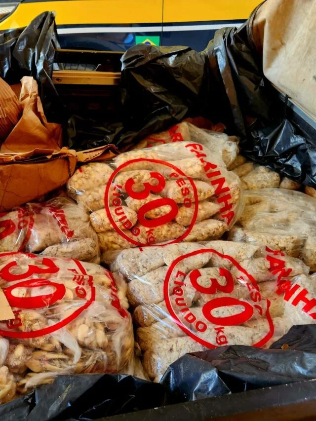 Dois homens são presos com 380 quilos de carne de caranguejo imprópria para o consumo