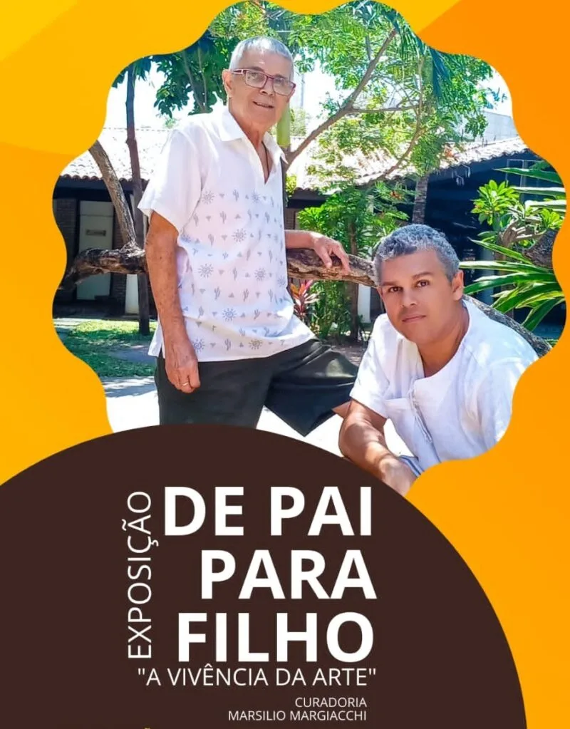 Exposição "De Pai para Filho - A vivência da arte" abre visitação em Cascavel, litoral do Ceará