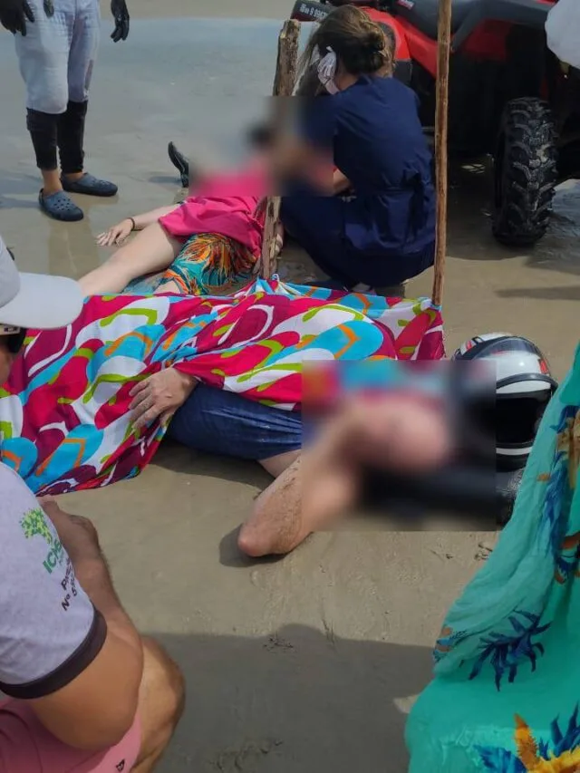 Turista de São Paulo e filha ficam feridos em acidente com quadriciclo em Jericoacoara