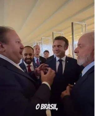 Chef Erick Jacquin tem encontro inusitado com Lula e Macron