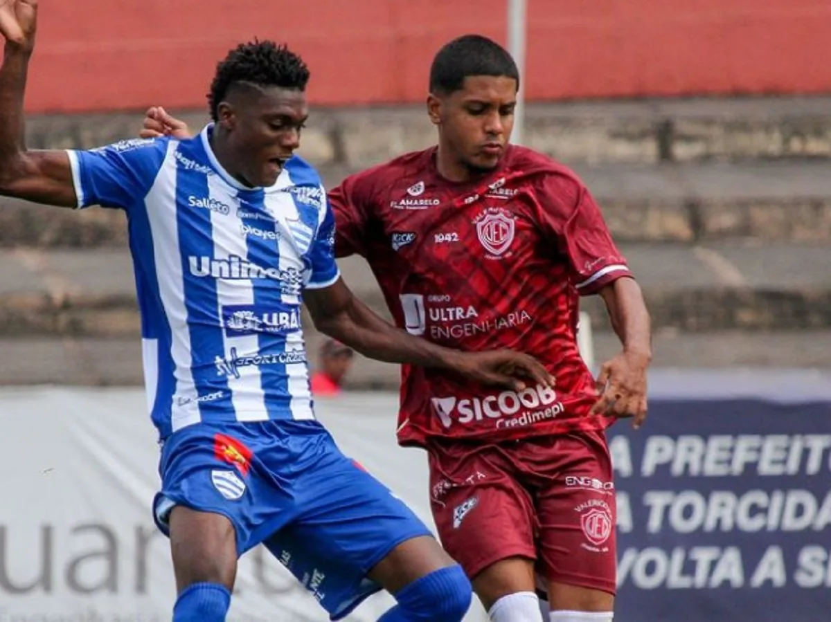 Aymorés x Valeriodoce: assista ao vivo ao jogo de hoje (31/05)