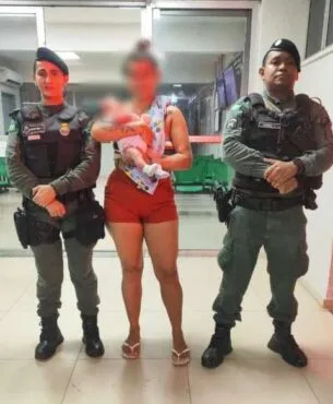 Policiais militares salvam vida de recém-nascido engasgado em Baturité