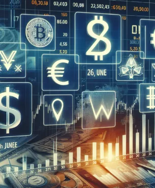 Panorama econômico: Dólar, Euro, Bitcoin e o desempenho das principais ações - 26/06/2024