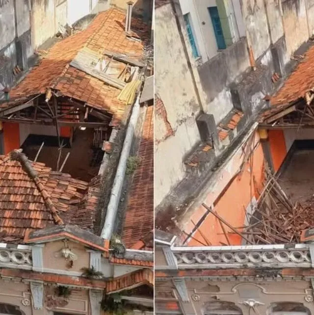 Carmen Miranda: telhado de casa onde cantora morou no Rio desaba pela 2ª vez