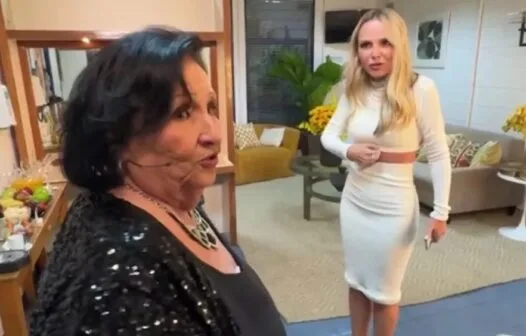 Dona Déa compara seu camarim ao de Eliana, fala em 'revolta' e brinca que vai para o SBT