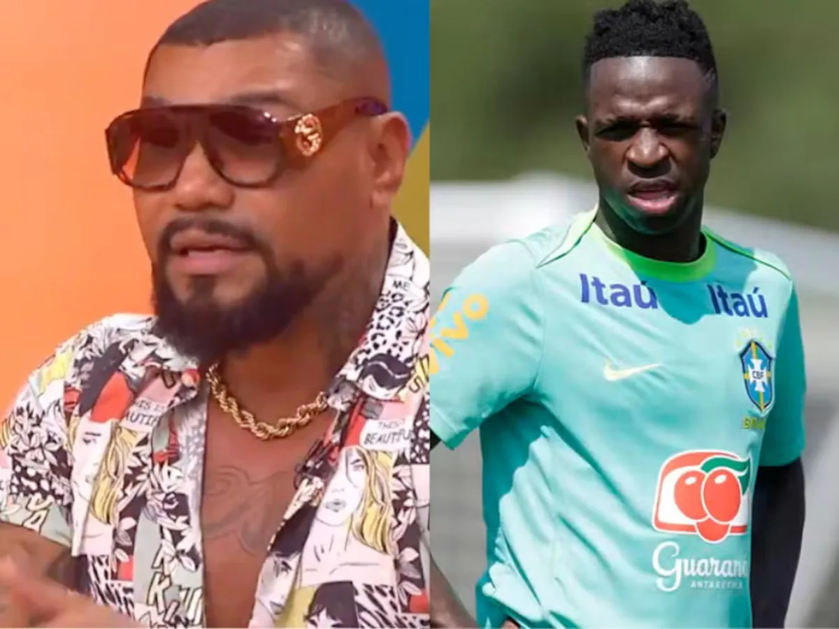 Naldo Benny diz que foi coach de Vinicius Jr: 'Só o chamo de filhote'