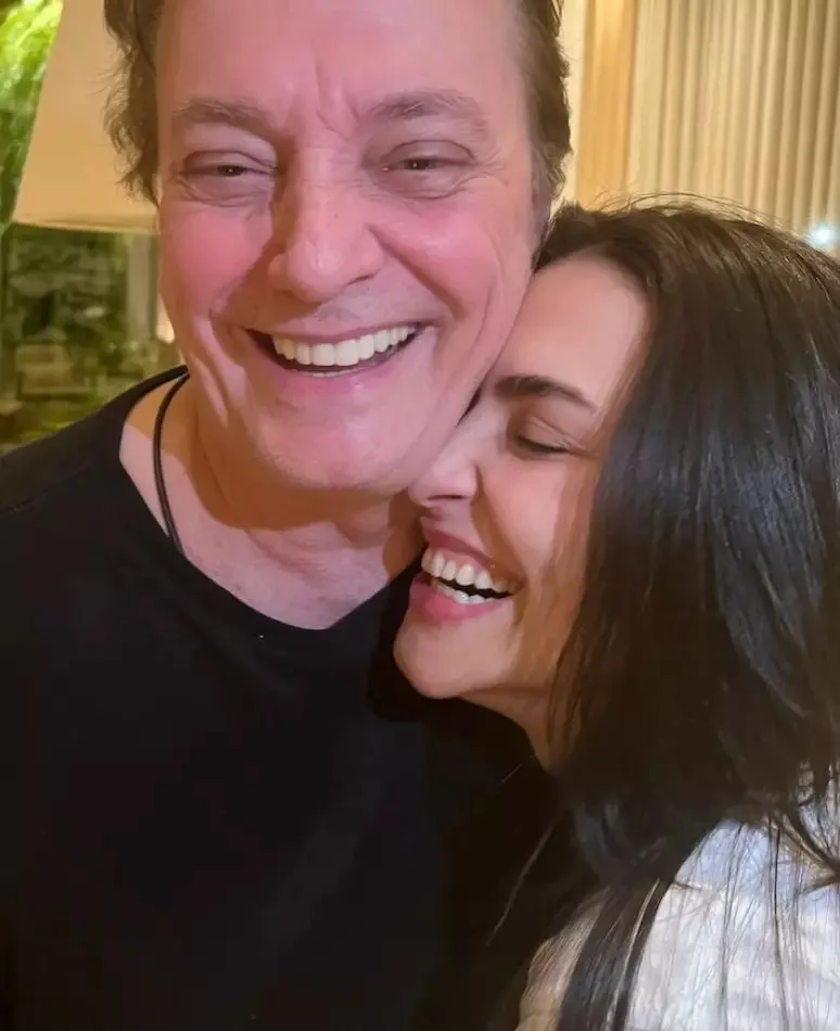 Fábio Jr. e Cleo Pires cantam juntos 'Pai', hit do cantor: 'Relação maravilhosa hoje em dia'