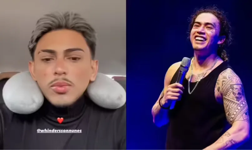 Menino da NVR fala após ser ignorado por Whindersson Nunes no Rock in Rio
