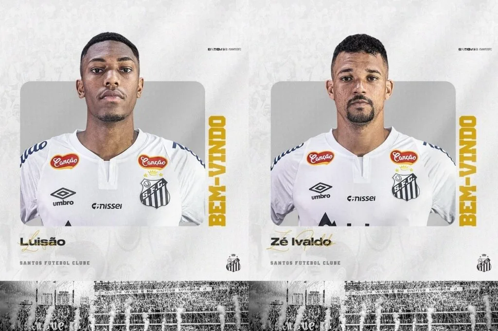Zé Ivaldo e Luisão são apresentados pelo Santos e iniciam disputa por vaga na zaga