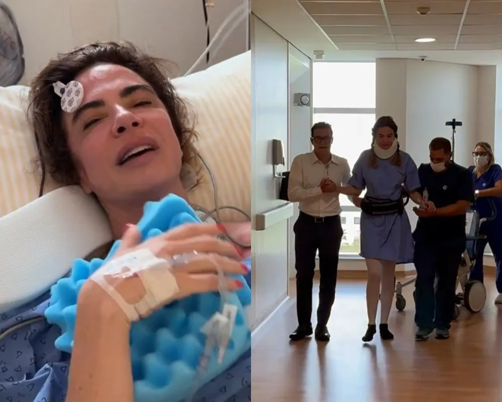Luciana Gimenez detalha cirurgia delicada na coluna: 'Nunca tive tanto medo'