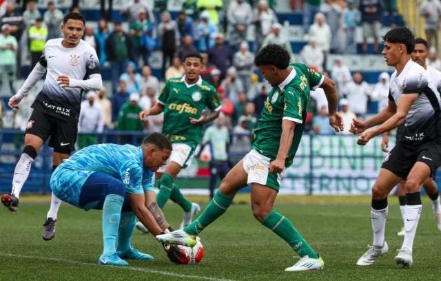 Palmeiras sub-20 x Corinthians sub-20: onde assistir ao vivo hoje (24/04)