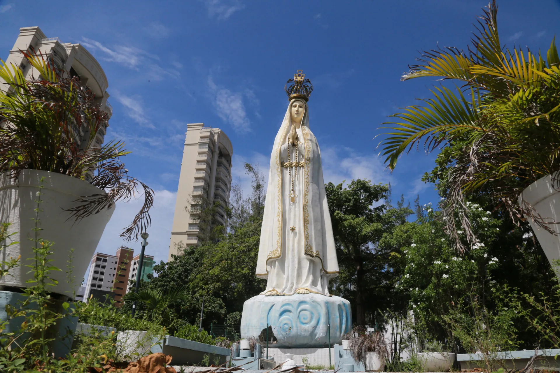 Estátua de Nossa Senhora de Fátima será reinaugurada no dia 13 de maio em Fortaleza