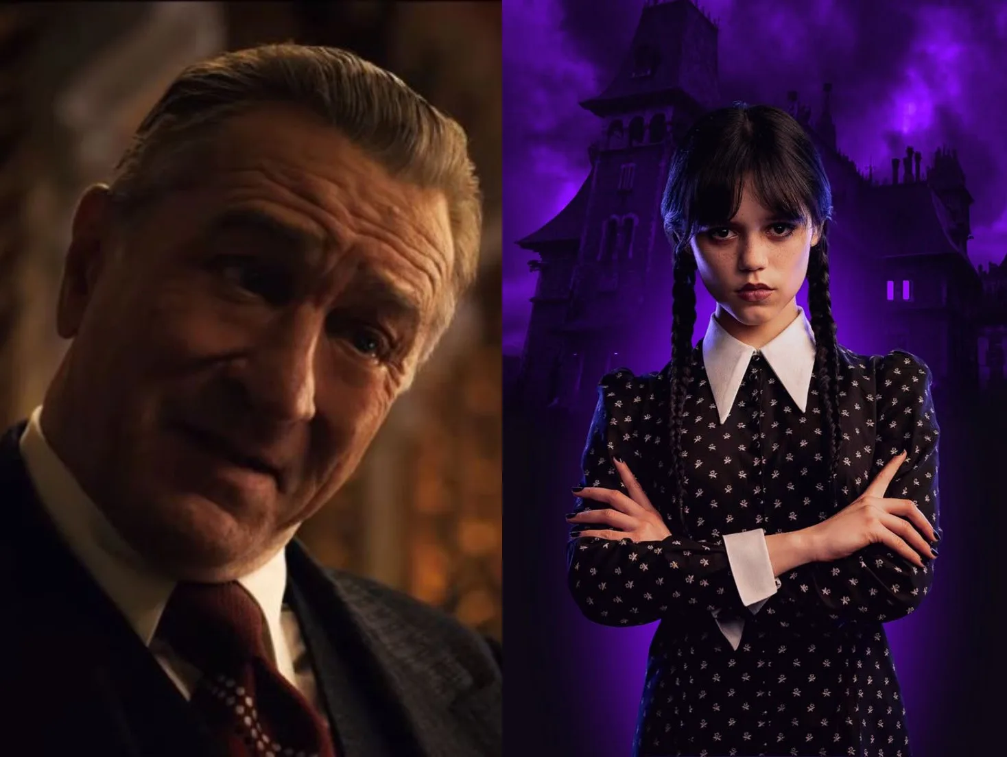 Robert De Niro e Jenna Ortega serão golpistas em novo filme de diretor indicado ao Oscar