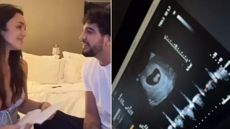 Rafa Kalimann e Nattanzinho anunciam nas redes sociais gravidez do primeiro filho