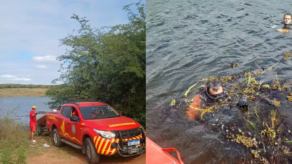 Criança morre e adolescente desaparece após canoa virar durante pescaria no interior do Ceará