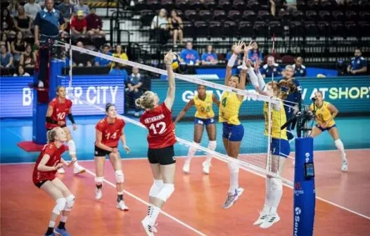 Brasil x Alemanha na Liga das Nações de Vôlei Feminino: onde assistir ao vivo hoje (24/07)