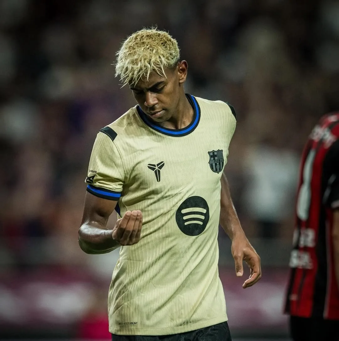 De contrato renovado, Yamal comanda goleada do Barcelona em amistoso na Coreia do Sul