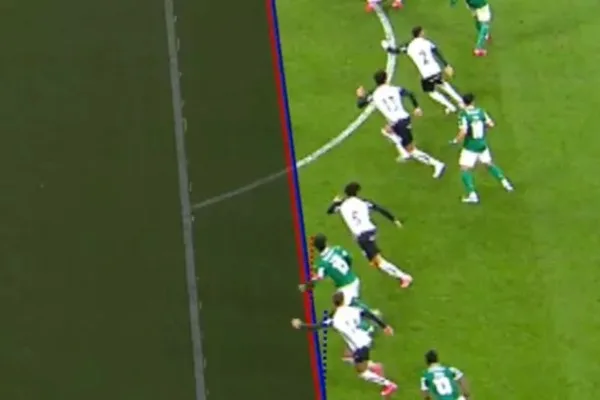 Gómez estava impedido? Entenda regra e decisão do VAR em Corinthians x Palmeiras