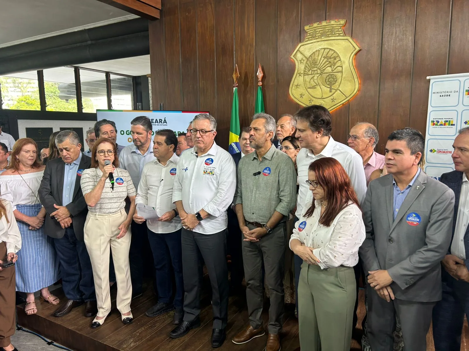 Ministro da Saúde anuncia ações para reduzir filas do SUS durante visita ao Ceará