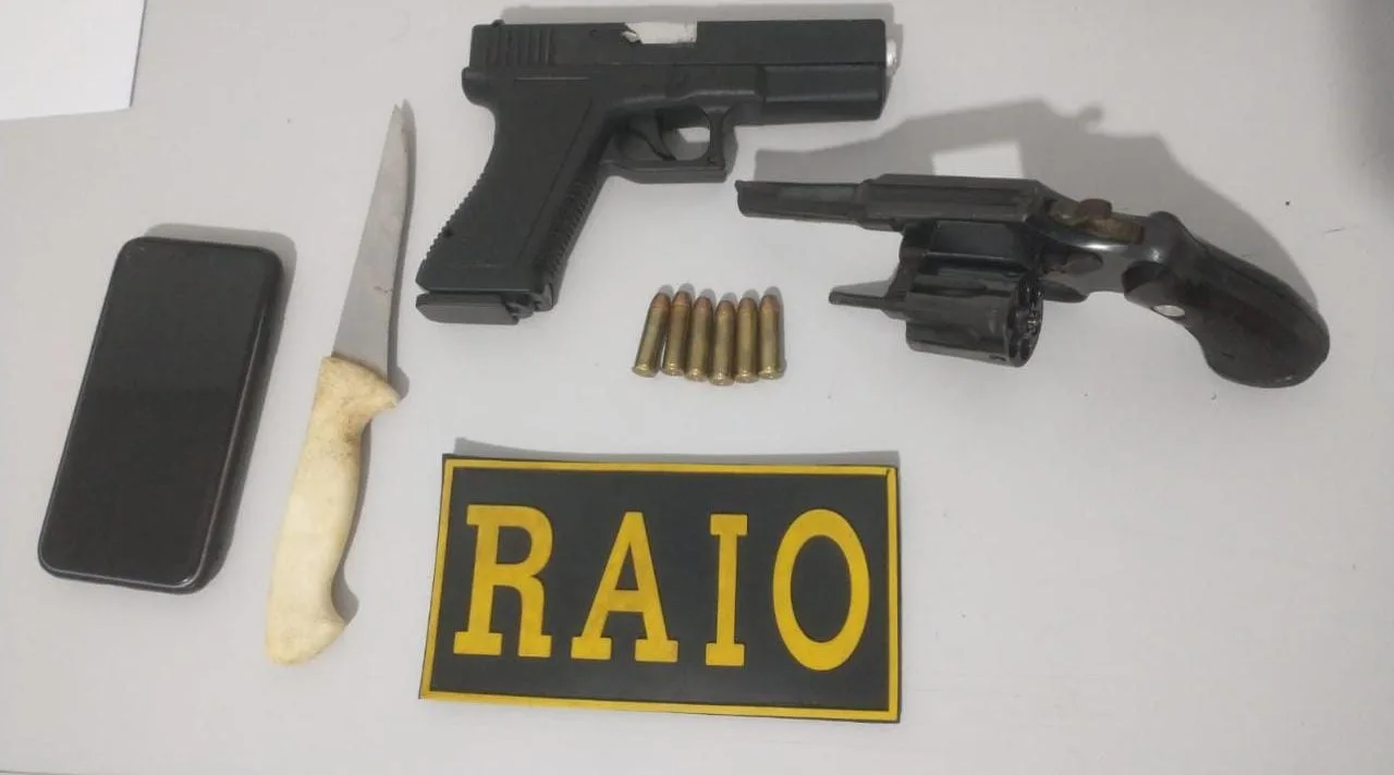 Ação da PM em Aquiraz termina com dois mortos, armas apreendidas e veículo recuperado