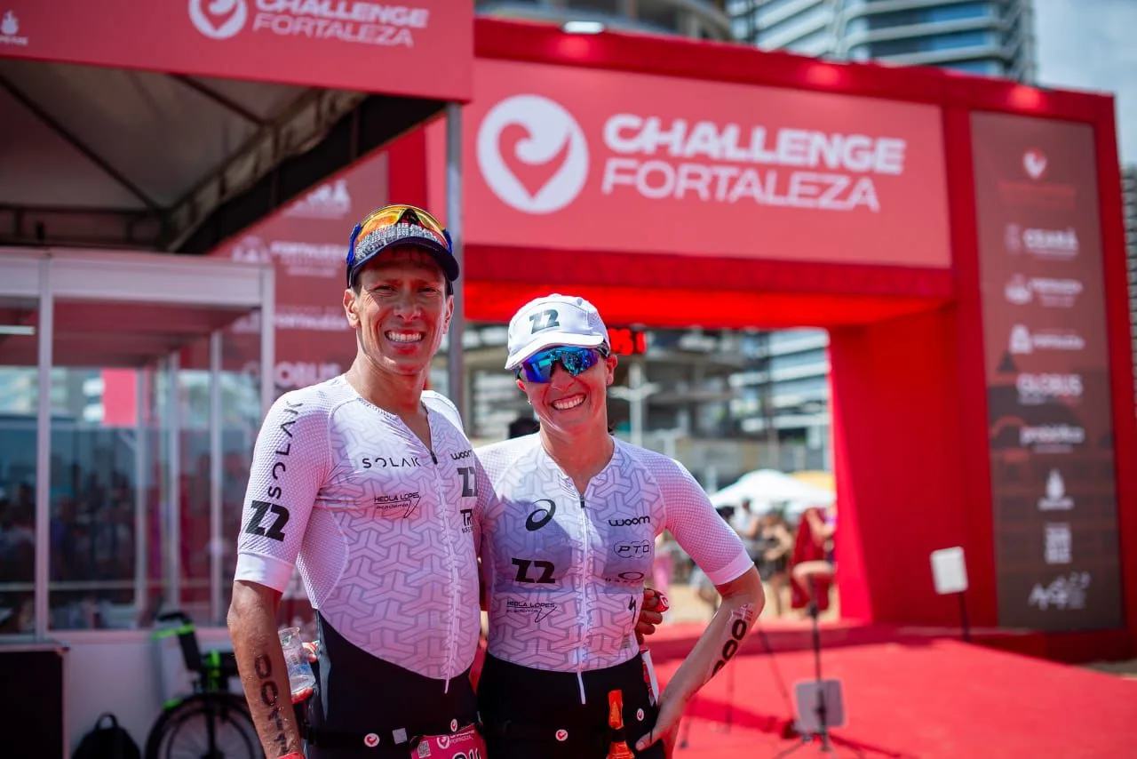 Challenge Fortaleza coroa Vittoria Lopes e Danilo Pimentel no Half Distance