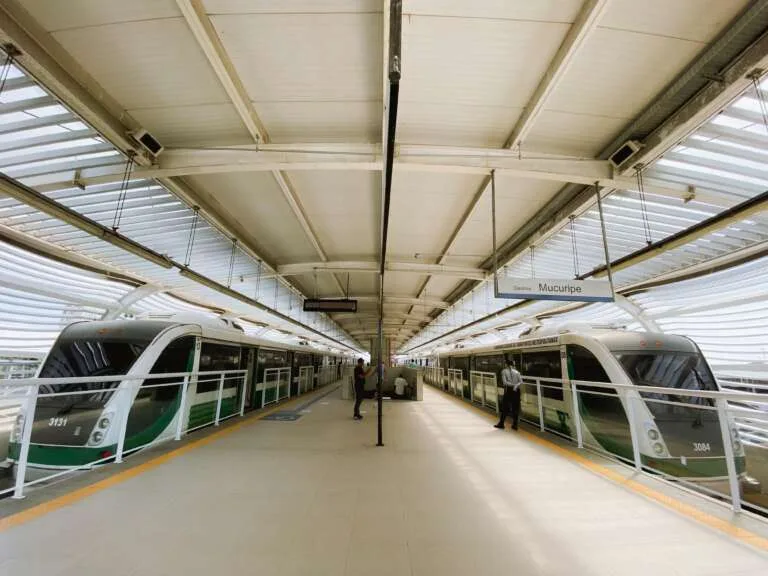 Linha Nordeste do VLT em Fortaleza registrou quase 2 milhões de passageiros no primeiro semestre de 2025