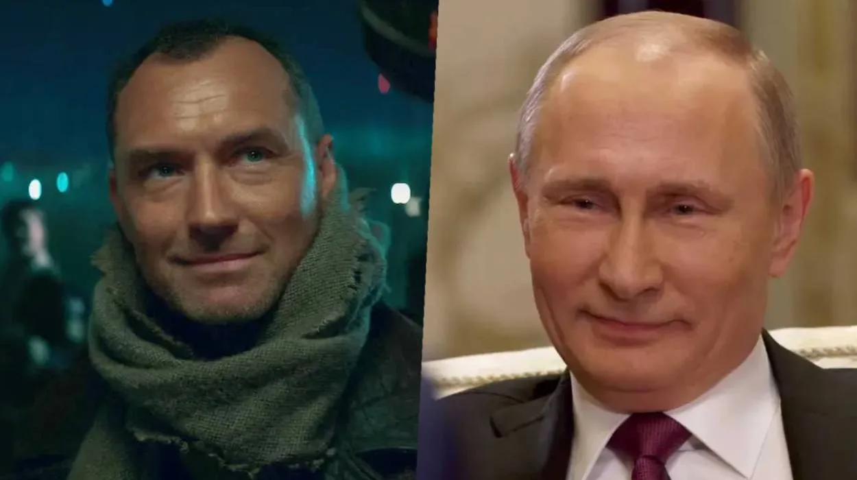 Jude Law ficou 'obcecado' por Putin na preparação para filme 'The wizard of the Kremlin'