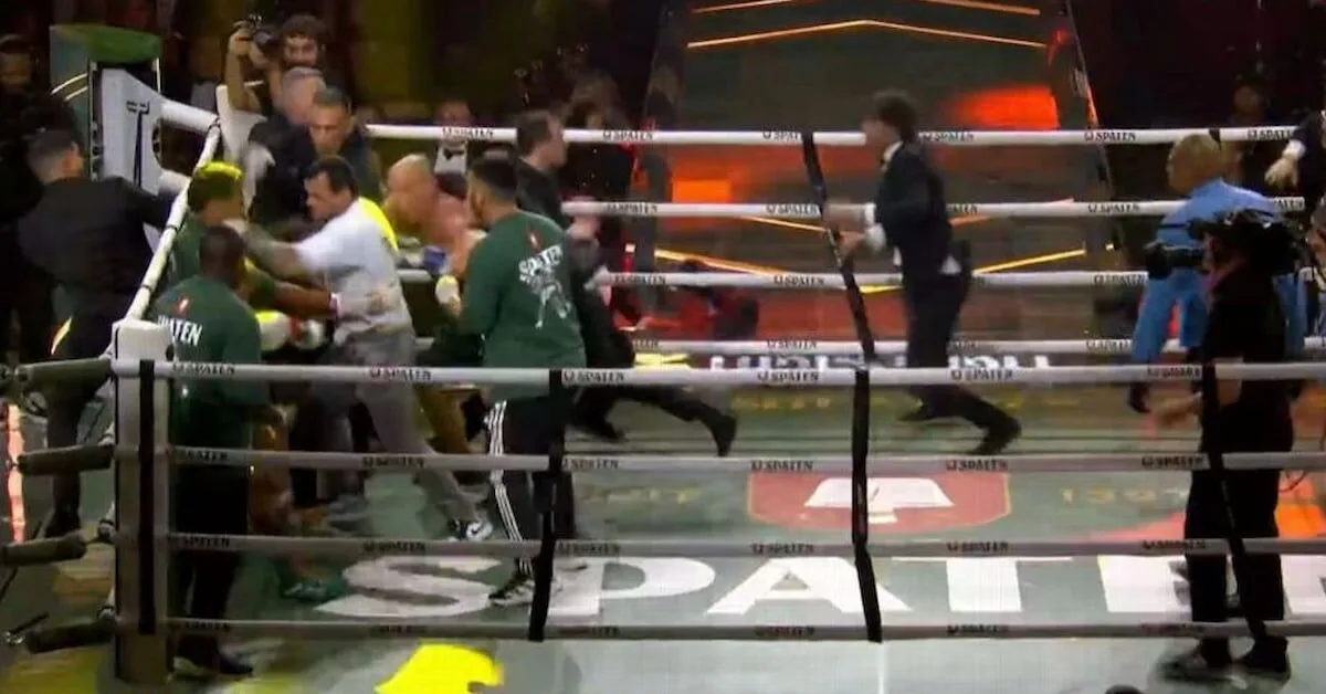 Popó vence por desclassificação, mas luta com Wanderlei Silva termina em briga generalizada no Spaten Fight Night