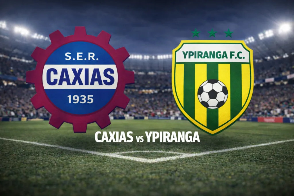Caxias x Ypiranga: onde assistir ao vivo, horário e escalações