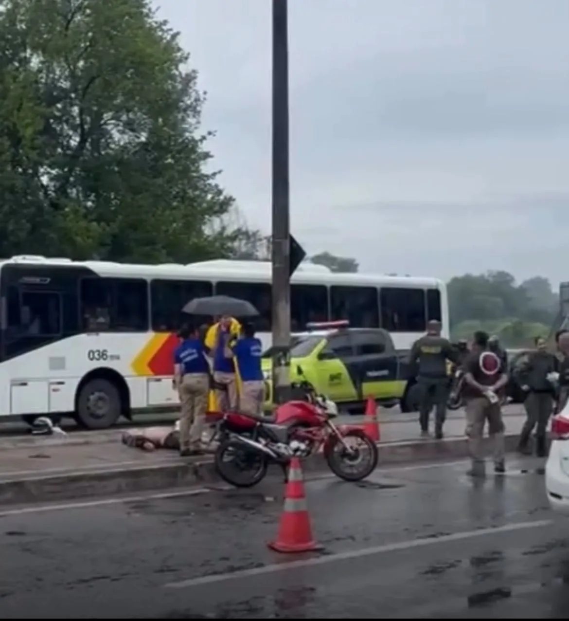 Motociclista morre após mal súbito próximo à BR-222, em Caucaia