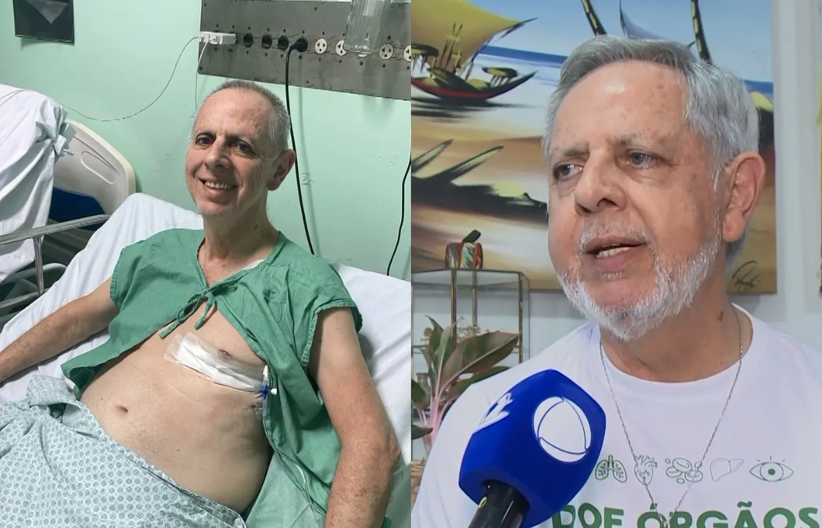 Altair esperou por 10 transplantes que não deram certo até receber novo pulmão no Ceará