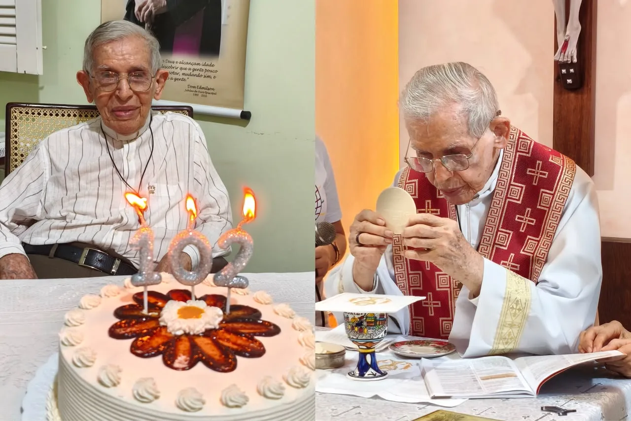 Aos 102 anos, Dom Edmilson completa 60 anos como bispo e ganha celebração em Fortaleza